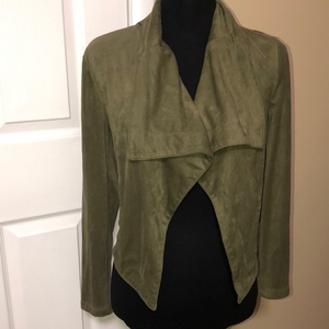Generation K Faux Suede Green‎ Jacket